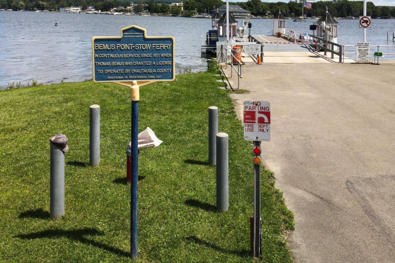 Trendy Chautauqua Lake Vacation Rental! Bemus Point Εξωτερικό φωτογραφία